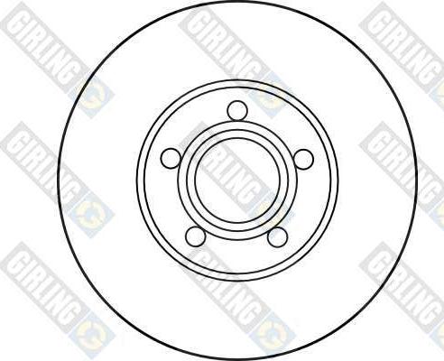 Girling 6026521 - Bremžu diski autodraugiem.lv