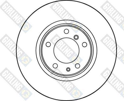 Girling 6026871 - Bremžu diski autodraugiem.lv