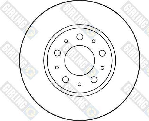 Girling 6026711 - Bremžu diski autodraugiem.lv