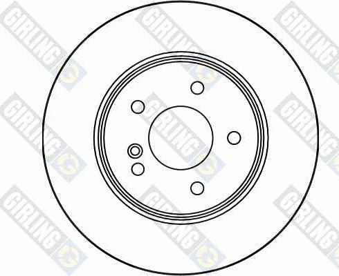 Girling 6028134 - Bremžu diski autodraugiem.lv