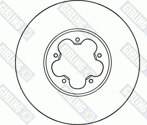 Girling 6023905 - Bremžu diski autodraugiem.lv