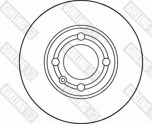 Girling 6027553 - Bremžu diski autodraugiem.lv