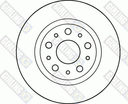 Girling 6027624 - Bremžu diski autodraugiem.lv