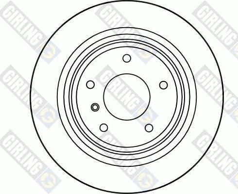 Girling 6027832 - Bremžu diski autodraugiem.lv