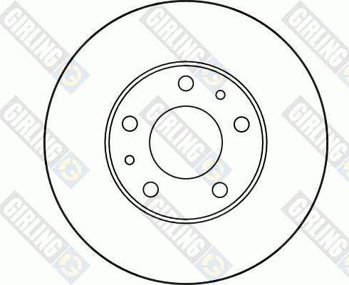 Girling 6027283 - Bremžu diski autodraugiem.lv