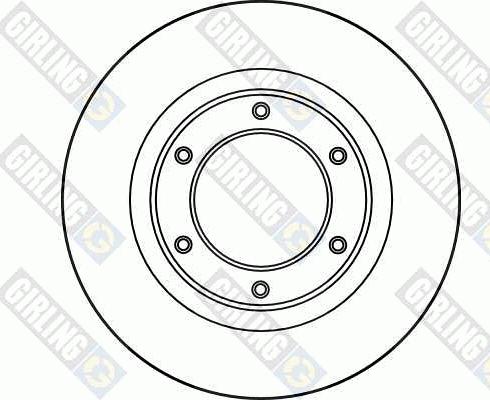 Girling 6027231 - Bremžu diski autodraugiem.lv