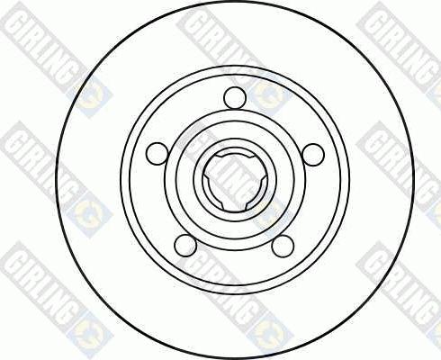 Girling 6027714 - Bremžu diski autodraugiem.lv