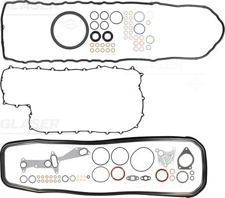 Glaser B38460-00 - Blīvju komplekts, Motora bloks autodraugiem.lv