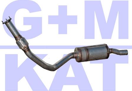 G+M KAT 02.37.016 - Papild. komplekts, Katalizators / Sodrēju filtrs (Kombisystem) autodraugiem.lv