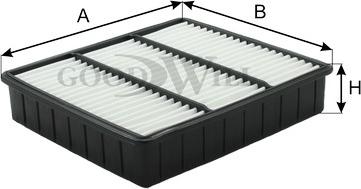 GoodWill AG 524 - Gaisa filtrs autodraugiem.lv
