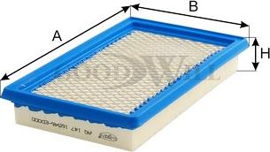 GoodWill AG 147 - Gaisa filtrs autodraugiem.lv