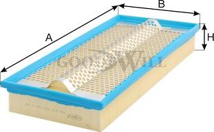 GoodWill AG 243 - Gaisa filtrs autodraugiem.lv