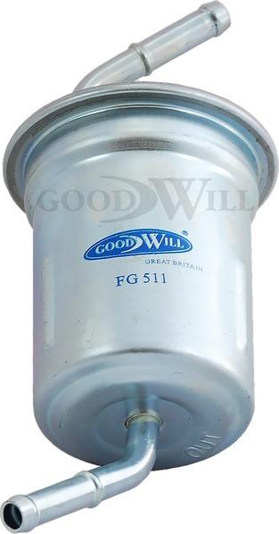 GoodWill FG 511 - Degvielas filtrs autodraugiem.lv