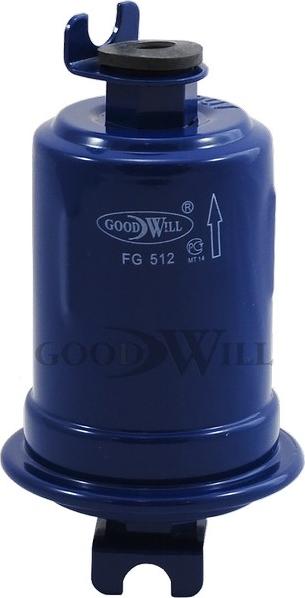 GoodWill FG 512 - Degvielas filtrs autodraugiem.lv