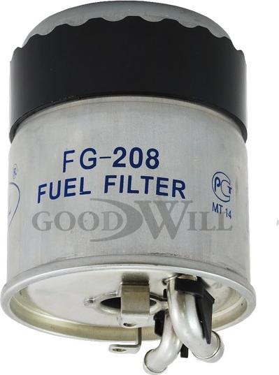 GoodWill FG 208 - Degvielas filtrs autodraugiem.lv