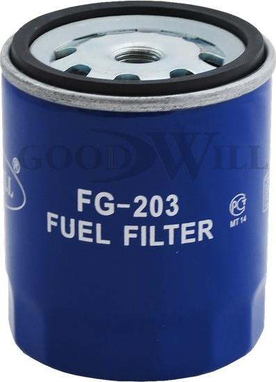 GoodWill FG 203 - Degvielas filtrs autodraugiem.lv