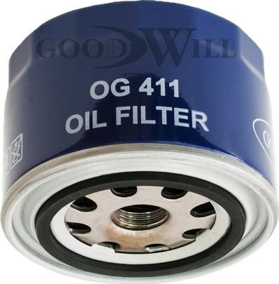 GoodWill OG 411 - Eļļas filtrs autodraugiem.lv