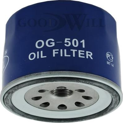 GoodWill OG 501 - Eļļas filtrs autodraugiem.lv