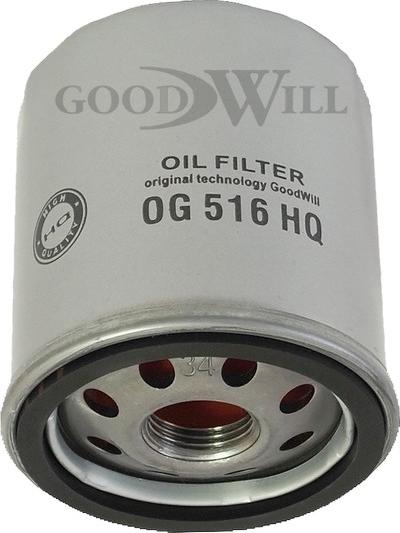 GoodWill OG 516 HQ - Eļļas filtrs autodraugiem.lv