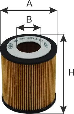 GoodWill OG 525 ECO - Eļļas filtrs autodraugiem.lv
