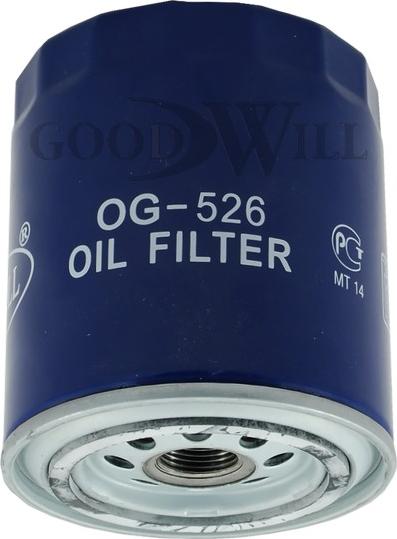 GoodWill OG 526 - Eļļas filtrs autodraugiem.lv