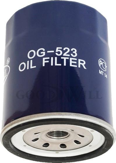 GoodWill OG 523 - Eļļas filtrs autodraugiem.lv