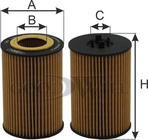 GoodWill OG153ECO - Eļļas filtrs autodraugiem.lv