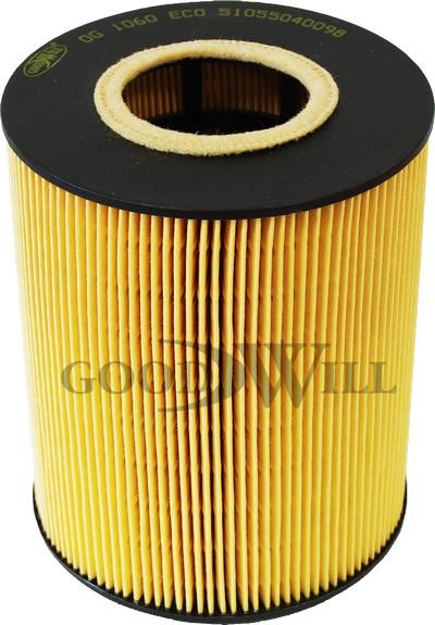 GoodWill OG 1060 ECO - Eļļas filtrs autodraugiem.lv