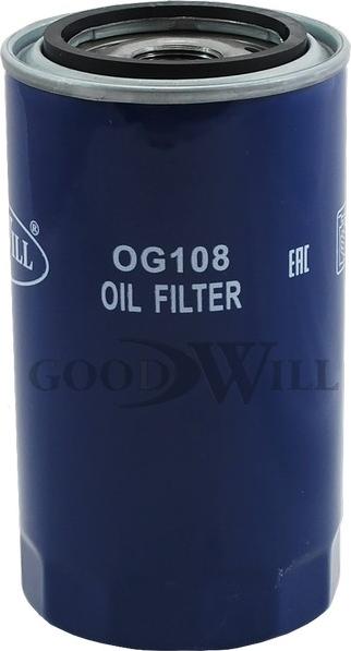 GoodWill OG 108 - Eļļas filtrs autodraugiem.lv