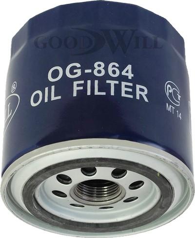 GoodWill OG 864 - Eļļas filtrs autodraugiem.lv