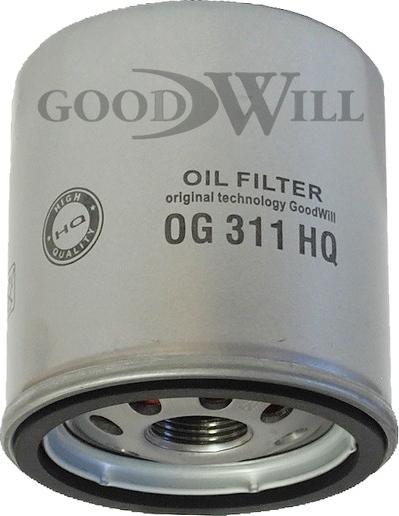 GoodWill OG 311 HQ - Eļļas filtrs autodraugiem.lv