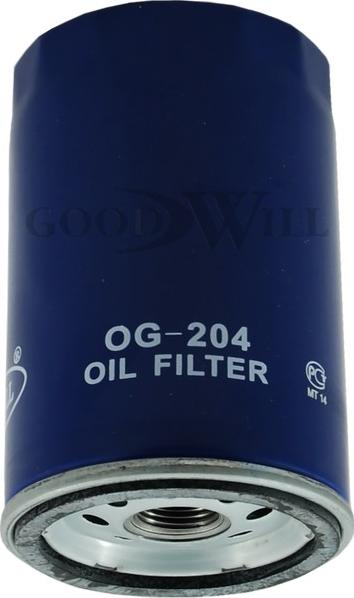 GoodWill OG 204 - Eļļas filtrs autodraugiem.lv