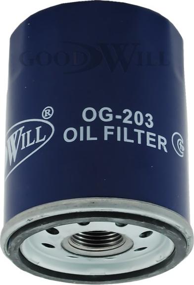 GoodWill OG 203 - Eļļas filtrs autodraugiem.lv