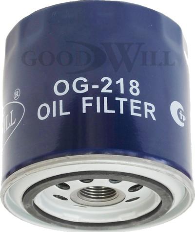 GoodWill OG 218 - Eļļas filtrs autodraugiem.lv