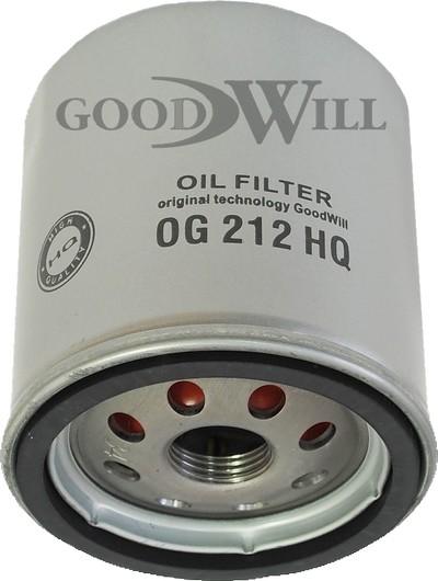 GoodWill OG 212 HQ - Eļļas filtrs autodraugiem.lv