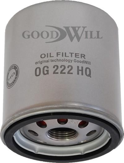 GoodWill OG 222 HQ - Eļļas filtrs autodraugiem.lv