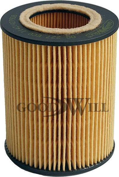 GoodWill OG 227 ECO - Eļļas filtrs autodraugiem.lv