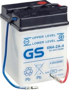 GS GS-6N4-2A-4 - Startera akumulatoru baterija autodraugiem.lv