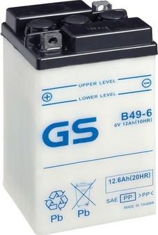 GS GS-B49-6 - Startera akumulatoru baterija autodraugiem.lv