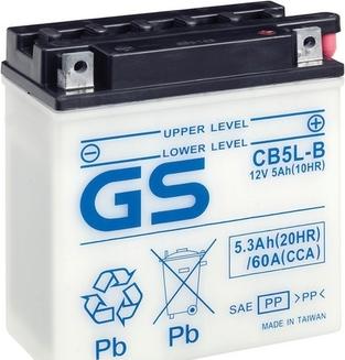 GS GS-CB5L-B - Startera akumulatoru baterija autodraugiem.lv
