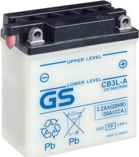 GS GS-CB3L-A - Startera akumulatoru baterija autodraugiem.lv