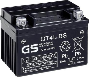 GS GS-GT4L-BS - Startera akumulatoru baterija autodraugiem.lv