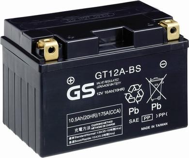 GS GS-GT12A-BS - Startera akumulatoru baterija autodraugiem.lv