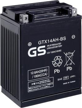 GS GS-GTX14AH-BS - Startera akumulatoru baterija autodraugiem.lv