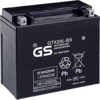 GS GS-GTX20L-BS - Startera akumulatoru baterija autodraugiem.lv
