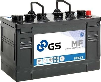 GS MF663 - Startera akumulatoru baterija autodraugiem.lv