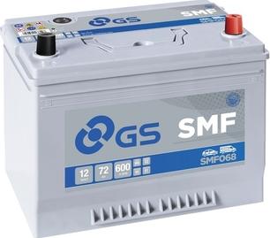 GS SMF068 - Startera akumulatoru baterija autodraugiem.lv
