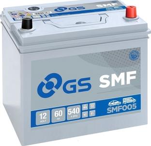 GS SMF005 - Startera akumulatoru baterija autodraugiem.lv
