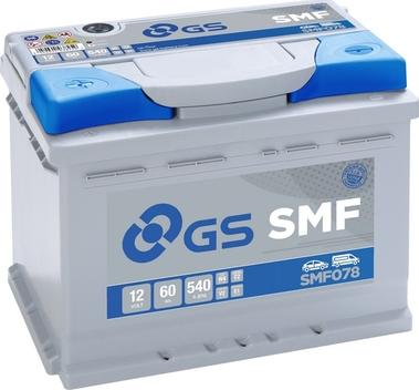 GS SMF078 - Startera akumulatoru baterija autodraugiem.lv