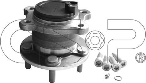 GSP 9400411K - Riteņa rumbas gultņa komplekts autodraugiem.lv